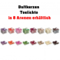 Preview: Teelichter + Maxi-Teelichter Duftkerzen in 8 verschiedenen Aromen und Grössen erhältlich