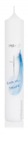 Taufkerze Topseller Blau 167.053.007