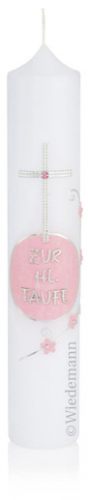Taufkerze Topseller Rosa 166.861.016