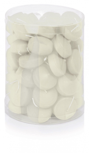 50er Pack Schwimmkerzen Ø48mm in 47 Farben zur Auswahl