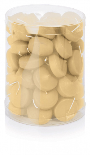 50er Pack Schwimmkerzen Ø48mm in 47 Farben zur Auswahl