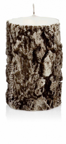 Baum - Motiv - Kerze - "Tanne" - NEUHEIT 2014 Ø80mm x 150mm Höhe