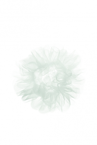 Tropfer aus Feintüll in der Farbe 004 Weiss - 547.109.004