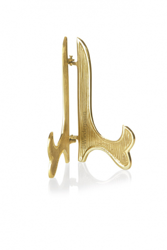 Buchständer für Wachsbücher "klein" - aus Messing - Art. Nr. 563.014.026 - in der Farbe 026 Gold