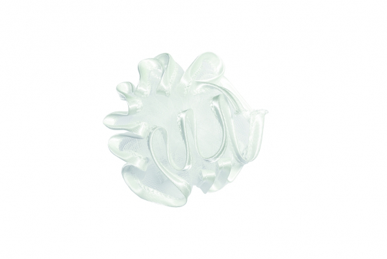 Tropfer aus Tüll/Satinband in der Farbe 004 Weiss - 564.008.004