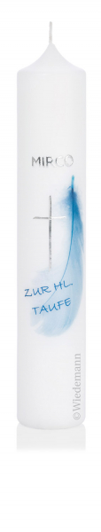 Taufkerze Topseller Blau 167.053.007