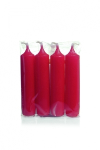 Adventskerzen in verschiedenen Grössen und Farben erhältlich