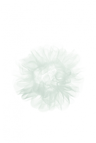 Tropfer aus Feintüll in der Farbe 004 Weiss - 547.109.004