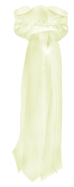 Taufschleife in der Farbe 038 Creme - aus Satin - 554.003.038 - Topseller