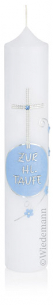 Taufkerze Topseller Blau 166.861.007