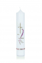 Taufkerze Sondermodell "Ich Glaube" Pink Modern 166.292.016